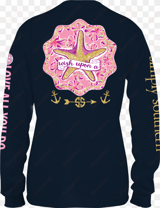 ls star navy v=1501261606 - simply southern long sleeve