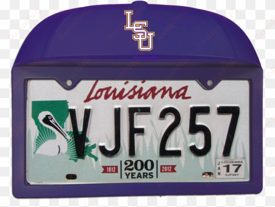 lsu louisiana state university baseball car cap - hunter louisiana novelty metal license plate lp-6194