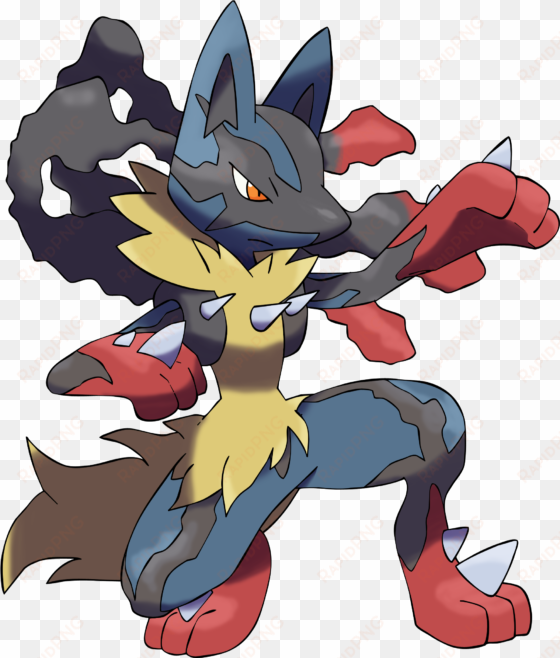 lucario mega-evolve artwork by tomycase on deviantart - pokemon mega lucario