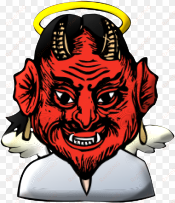 lucifer devil satanism demon - halloween-teufel-aufkleber runder aufkleber
