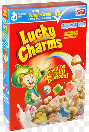 lucky charms cereal, - lucky charms they re magically delicious cereal