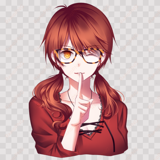 lucy choi 2 with glasses - girl with glasses and brown hair png