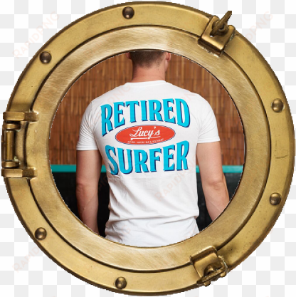 lucy's t-shirt inside porthole - porthole