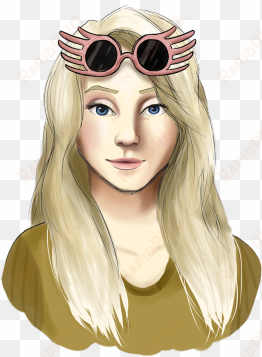 luna lovegood - fan art luna lovegood transparence