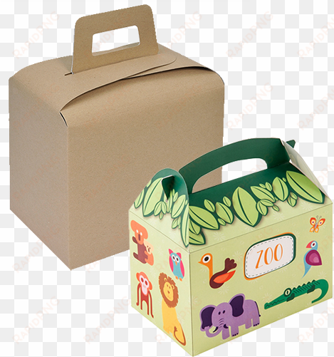 lunch box and kids box, food & beverage packaging, - caja menu infantil