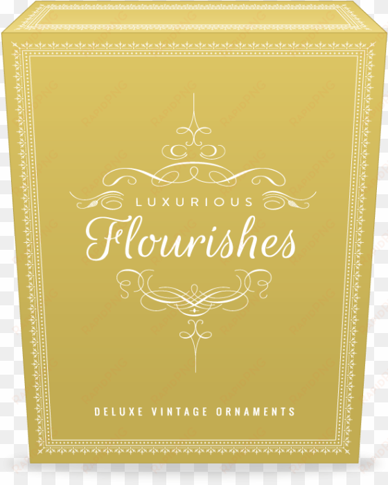 luxurious flourishes - vector graphics