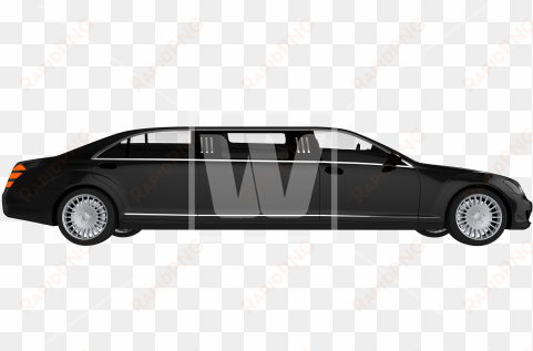 luxury black limo png - photography