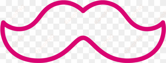 Lyft Mustache Png Black And White Download transparent png image