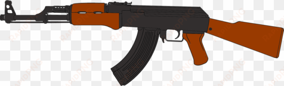 m16 png drawing clipart free library - ak 47 drawing