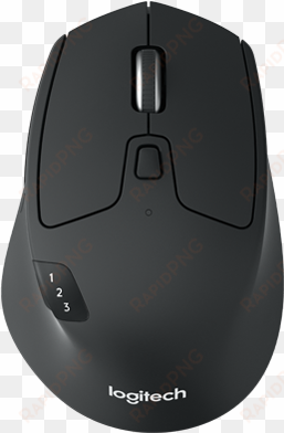 m720 triathlon multi-device wireless mouse $ - logitech m720 triathlon bluetooth optical mouse (black