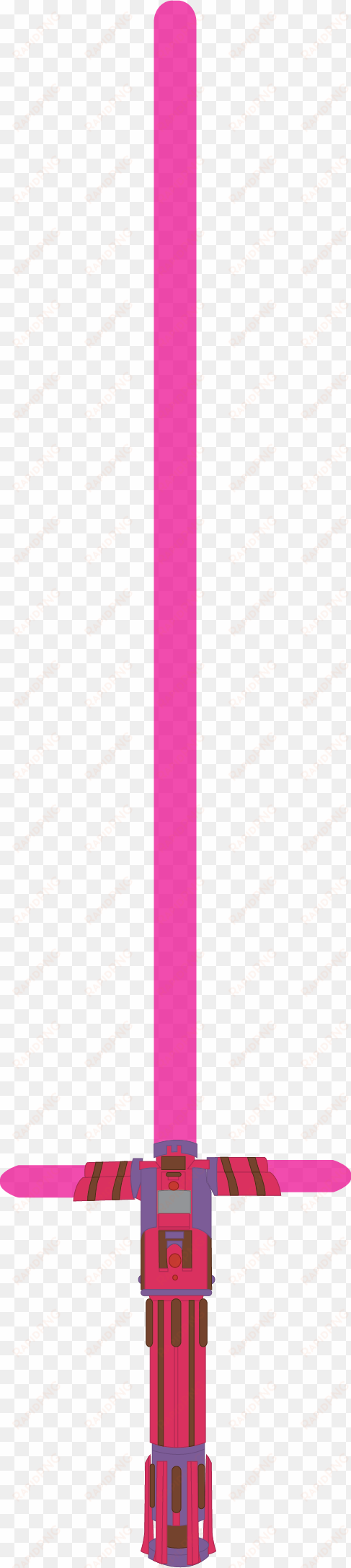 mabel pine's crossguard lightsaber - lilac