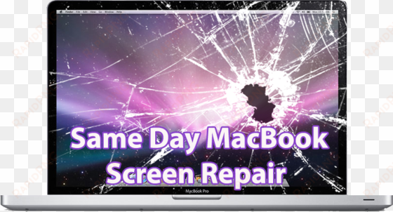 macbook screen repair - smashed macbook screen