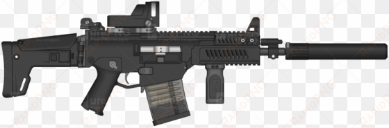 machine gun clipart ar15 - assault rifle png