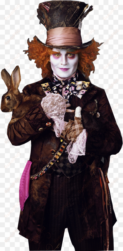 mad hatter render by - alice in wonderland tim burton png