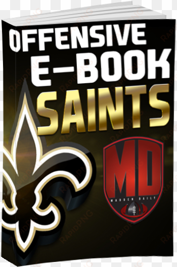 madden 16 saints offensive ebook - new orleans saints art poster print 24x18 inch