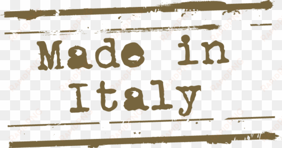 made in italy - timbro made in italy png
