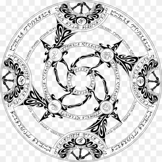 magic circle art transprent png free - simbolos de full metal alchemist
