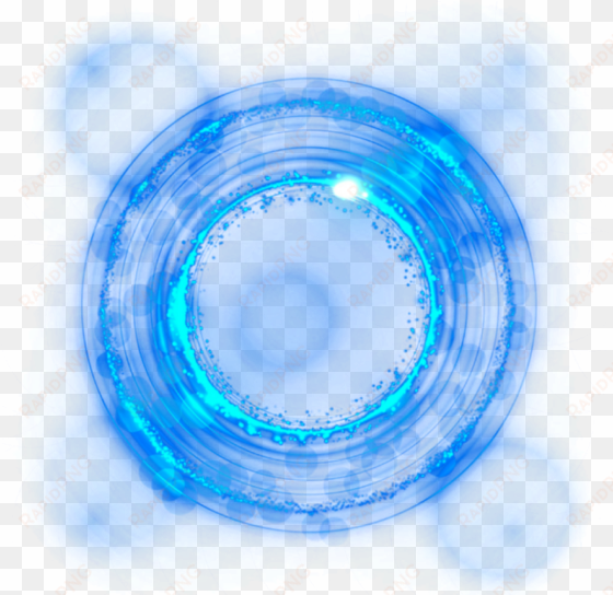 magic magiceffects circle glowing - blue light effect png