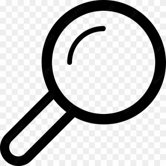 magnifying glass free icon - magnifying glass icon png