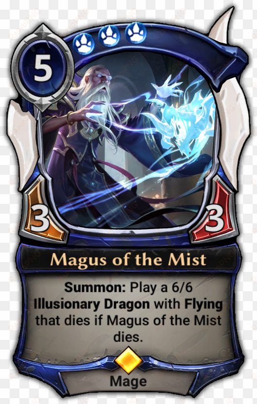 magus of the mist - eternal card game jekk