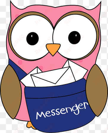 mailbox clipart teacher's - owl messenger clipart