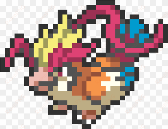 main image - pokemon pixel art megas