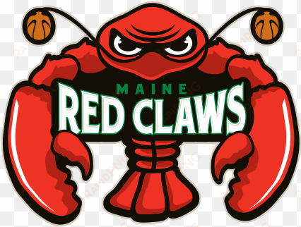 maine red claws maine red claws - maine red claws logo