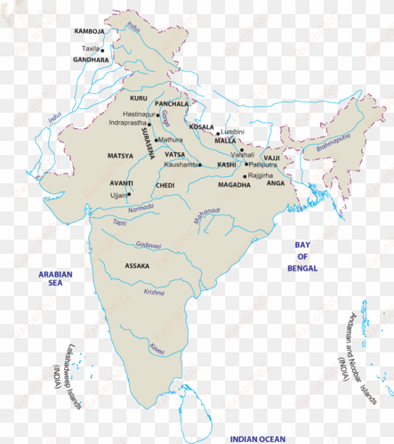major rivers of india - interpreting contemporary india