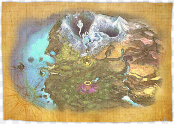 majoras mask 3d - majoras mask map