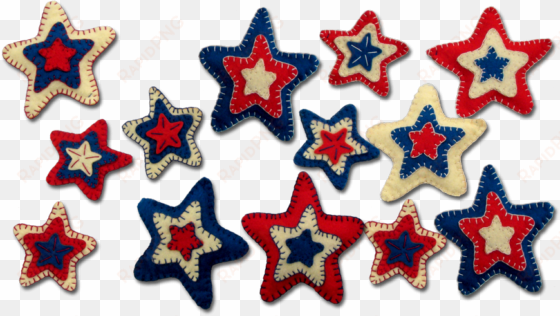 makes 13 star shaped ornaments, one for each of the - creative arts