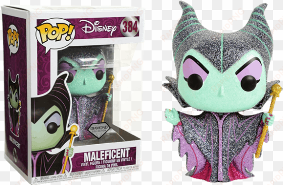 maleficent diamond glitter pop vinyl figure - funko pop diamond collection