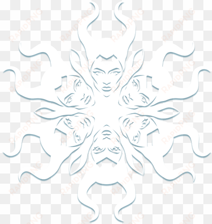 maleficent snowflake - paper snowflake easy snowflakes pattern