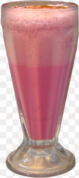 malteada de fresa png - strawberry juice