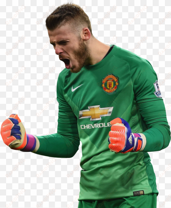 manchester united png image background - david de gea 2014 15