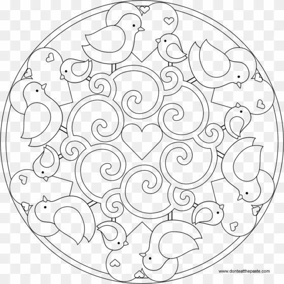 mandala pictures to color the other theme of coloring - easy mandala coloring pages animals
