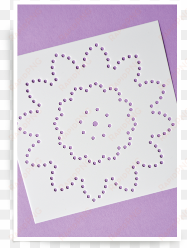 mandala stencil set 44001 mandala stencil layer a - alphabet