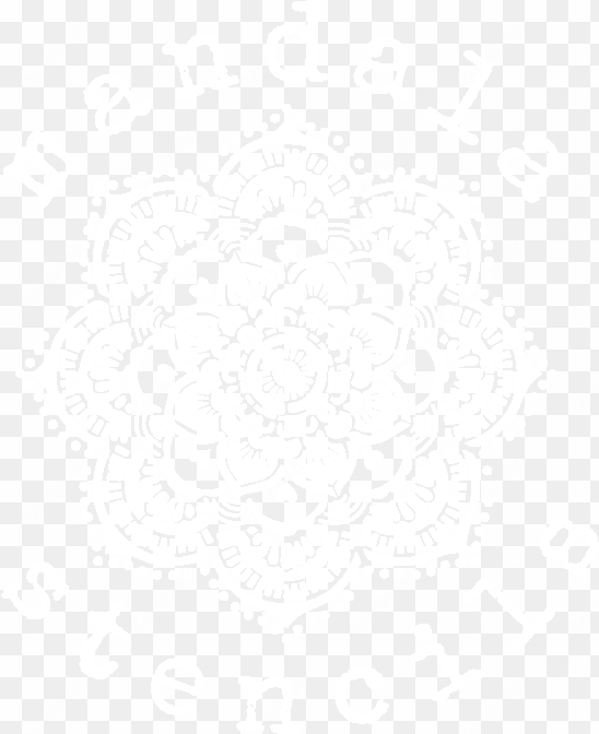 mandala stencils - crowne plaza white logo