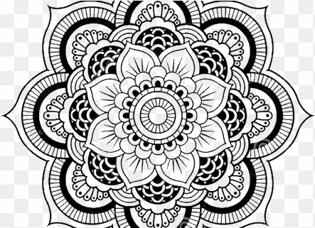 mandala tattoos png image - mandala designs artist's coloring book