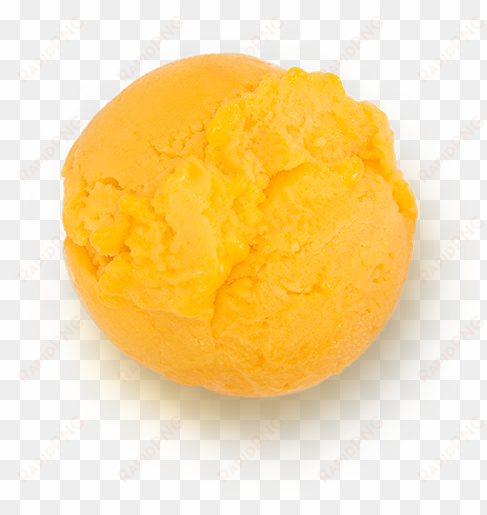 mango ice cream scoop png