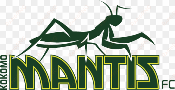 mantis faces des moines menace tonight - kokomo mantis fc logo