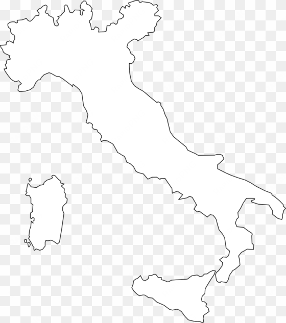 Map Of Italy In 1871 - Map Of Italy Png transparent png image