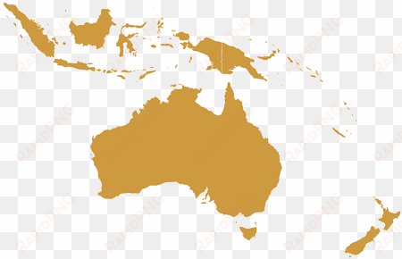 map of ocenia - australia and the south pacific