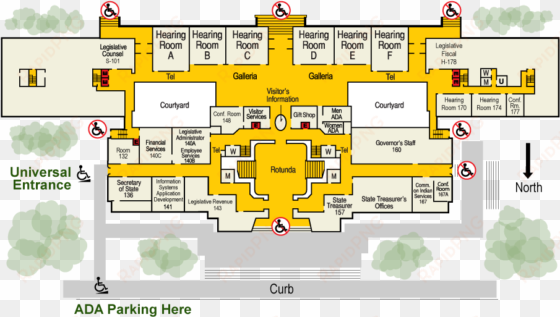 map of the us capitol building ada entrance large cdoovisioncom - united states capitol