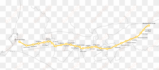 mapa de línea 2 metro de lima - london
