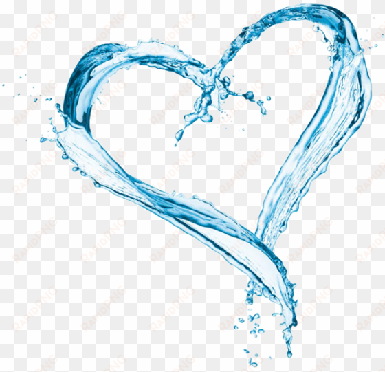 maple water is clear, light and refreshing - water splash heart png