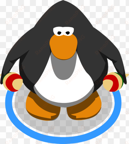 maracas transparent club penguin - club penguin mohawk