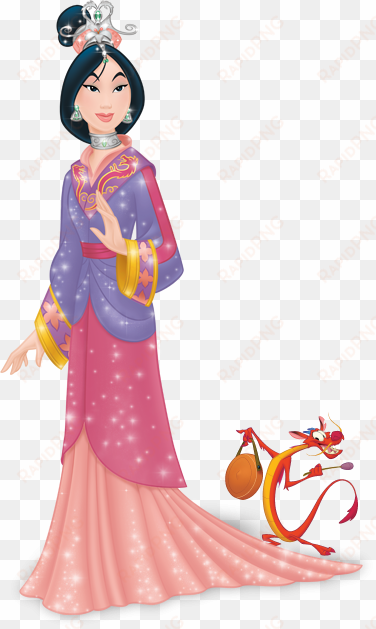 marcadores - png,princesa mulan - all disney princesses separate