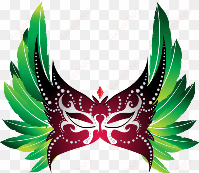 Mardi Gras Mask Clipart - Rio Carnival Mask Clipart transparent png image