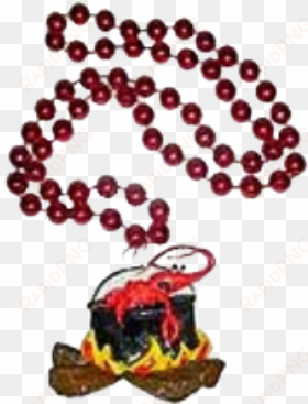 mardi gras red beads png