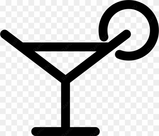 margarita glass drink comments - iconos bebidas